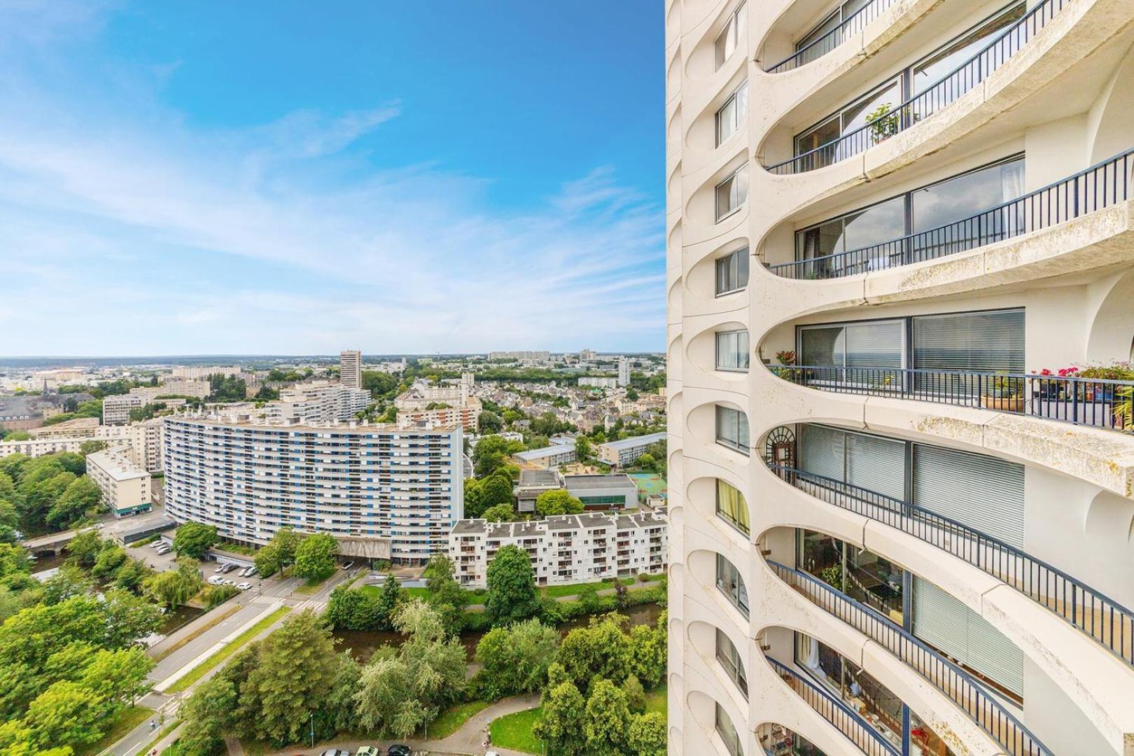 Bellevue, Appartement T2, Terrasse & Parking Rennes Buitenkant foto
